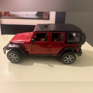 GUC Bruder Red Jeep.